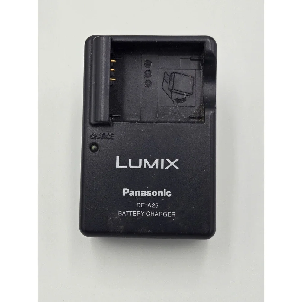 Camera Panasonic Digital Lumix DMC-TZ1 5.0MP Black Tested-Many Extras Works
